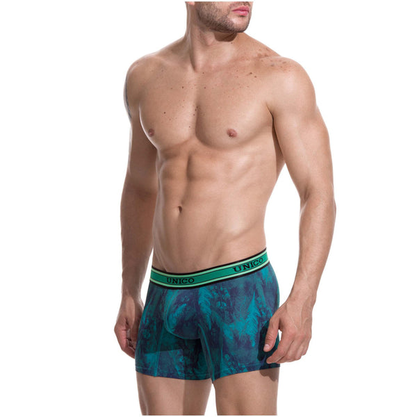 BOXER COPA MEDIO PLEXO VERDE OSCURO