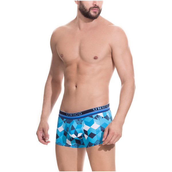 BOXER COPA CORTO MAKER AZUL TURQUESA
