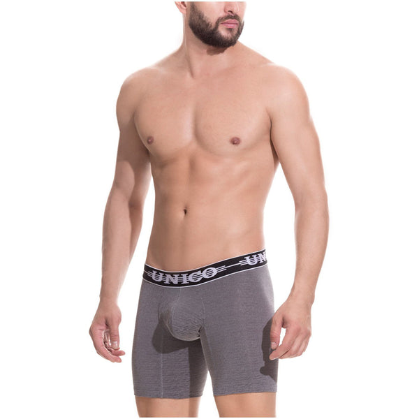 BOXER COPA MEDIO SELF GRIS BRILLANTE