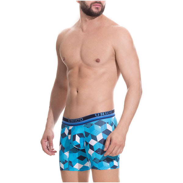 BOXER COPA MEDIO MAKER AZUL TURQUESA