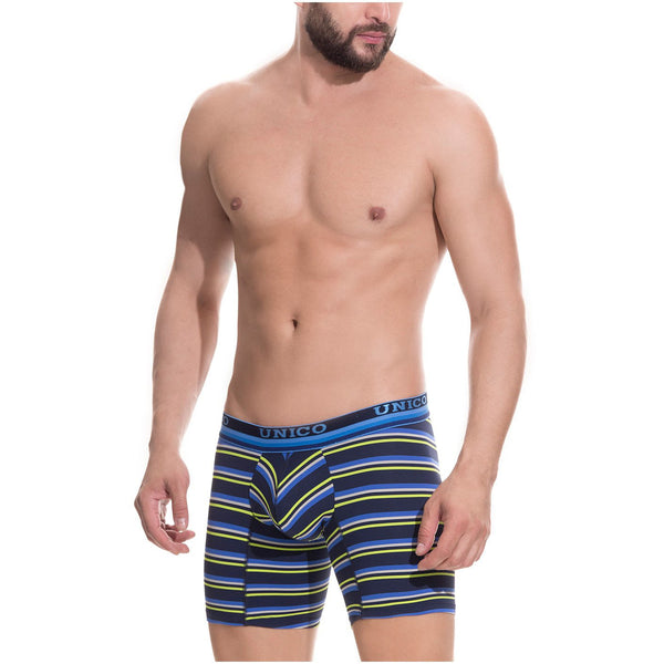 BOXER COPA MEDIO REGADIO AZUL INDIGO