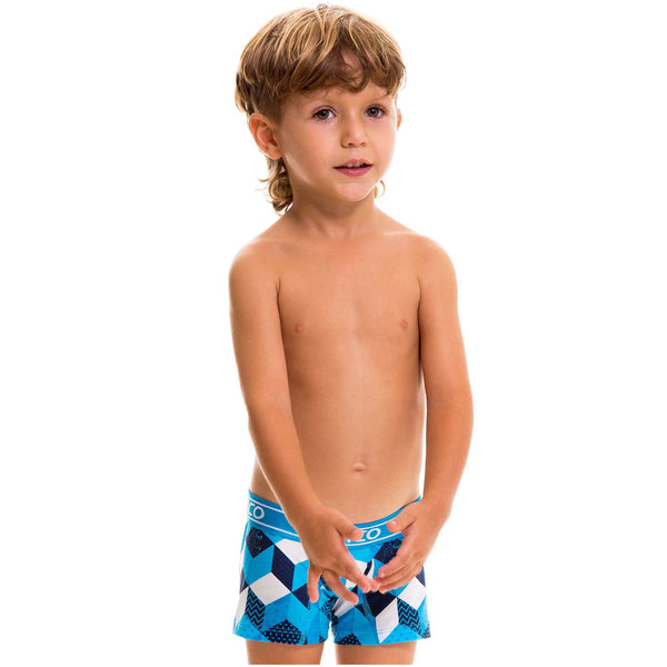 BOXER COPA JUNIOR MAKER AZUL TURQUESA