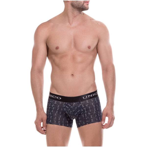 BOXER COPA CORTO YOGA SKELLETON NEGRO