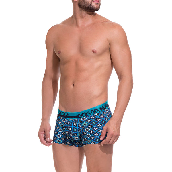 BOXER COPA CORTO SYMMETRY AZUL