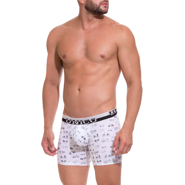 BOXER COPA MEDIO BIKING BLANCO