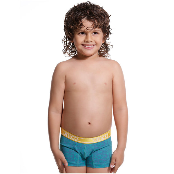 BOXER COPA JUNIOR MARBLE VERDE