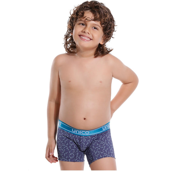 BOXER COPA JUNIOR CANDY KING AZUL PETROLEO