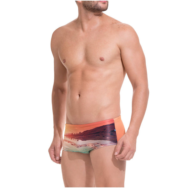 BAÑADOR SUNGA TERROSO NARANJA CLARO