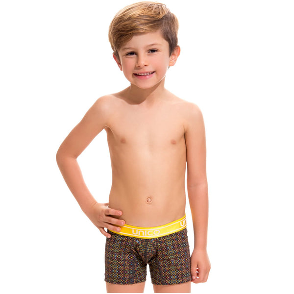 BOXER COPA JUNIOR ABSTRACT MULTICOLOR