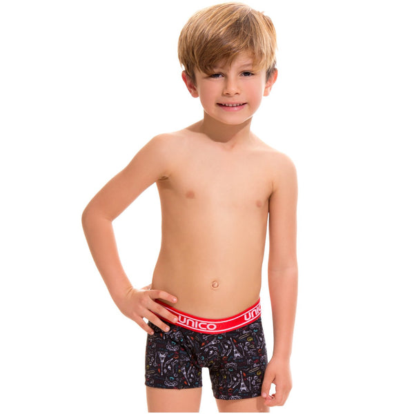 BOXER COPA JUNIOR VERSE NEGRO