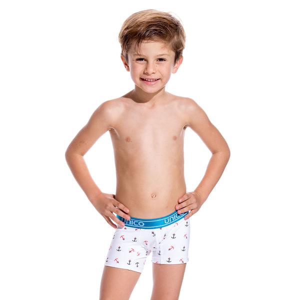 BOXER COPA JUNIOR ANCORA BLANCO