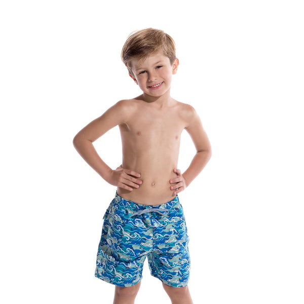 PANTALONETA SURF ACQUA JUNIOR AZUL