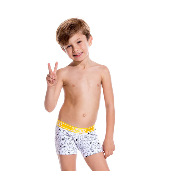 BOXER COPA JUNIOR GHOST BLANCO