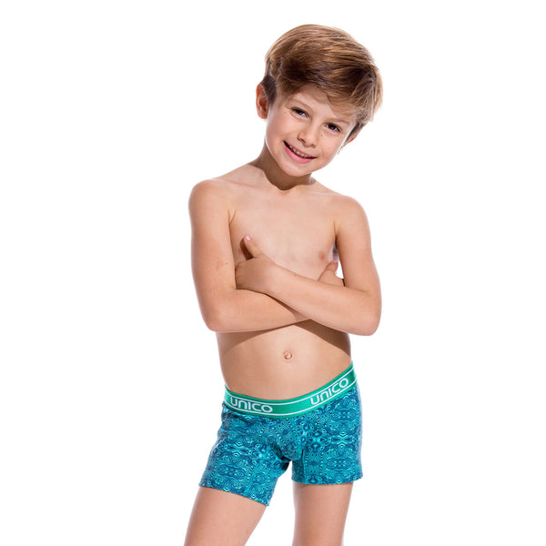BOXER COPA JUNIOR PSICODELIA VERDE