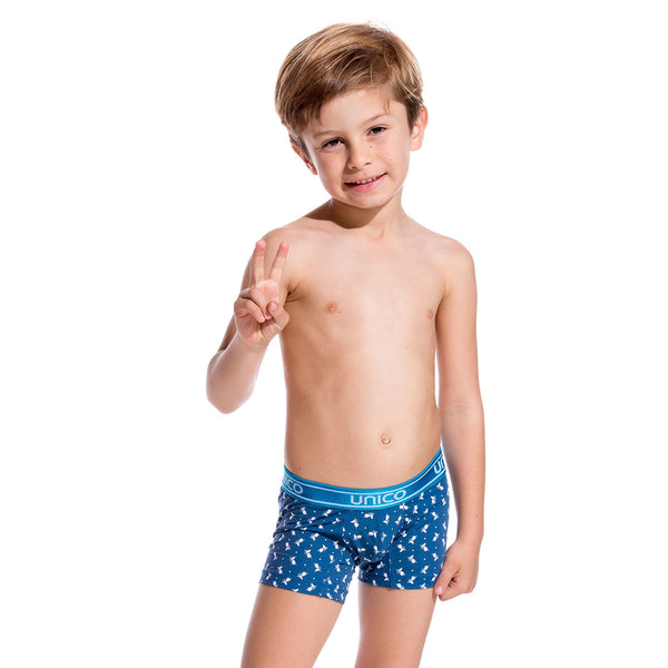 BOXER COPA JUNIOR TRISTÁN AZUL