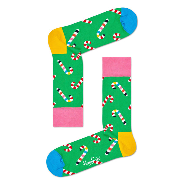 MEDIA CASUAL CANDY CANE SOCK MULTICOLOR