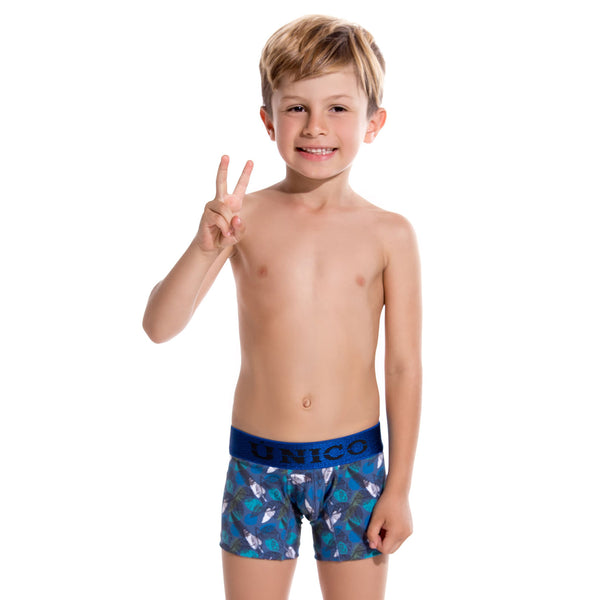BOXER COPA JUNIOR LITORAL AZUL