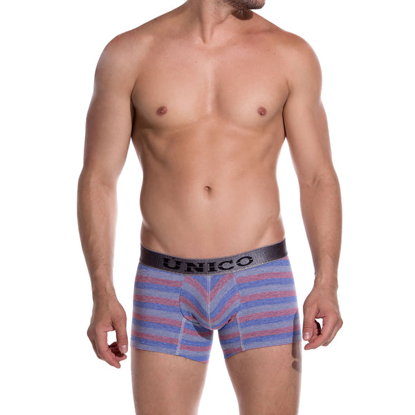 BOXER COPA CORTO FRAZADA TRICOLOR