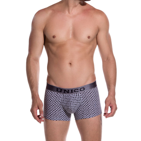 BOXER COPA CORTO PERCEPCIÓN GRIS