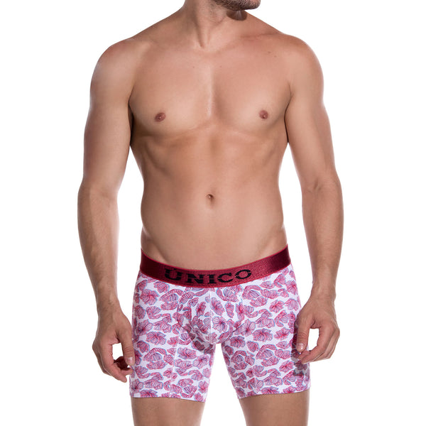 BOXER COPA MEDIO NENÚFAR BLANCO
