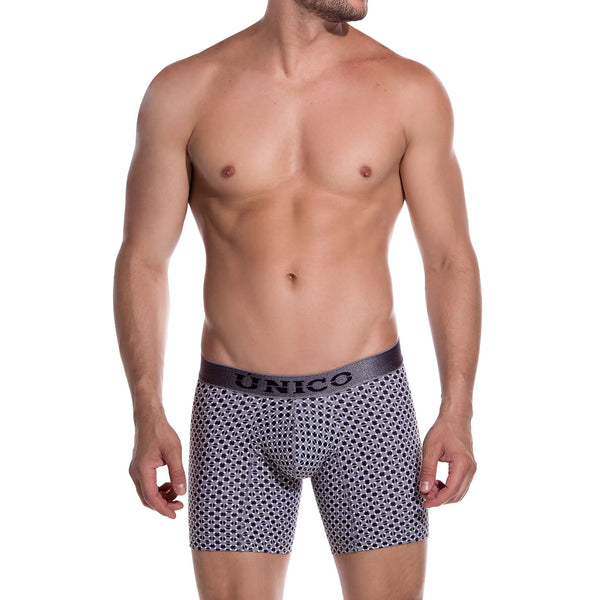BOXER COPA MEDIO PERCEPCIÓN GRIS