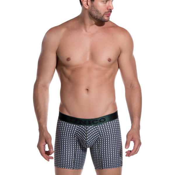 BOXER COPA MEDIO ROMBOIDE BLANCO