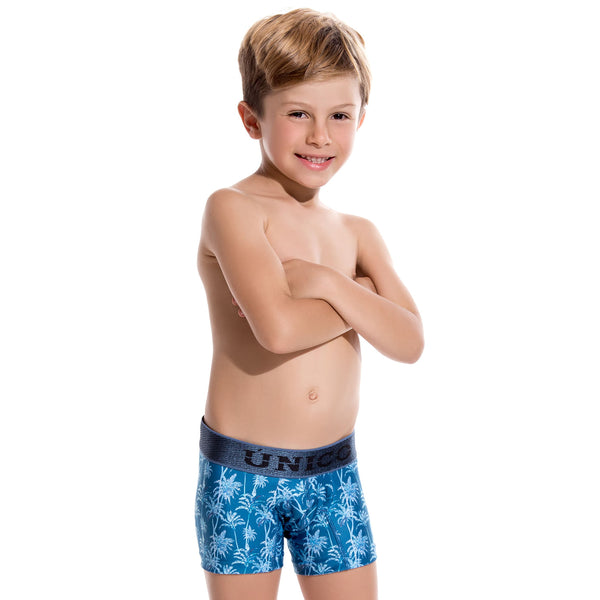 BOXER COPA JUNIOR PALMS AZUL