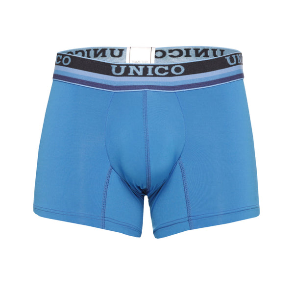 BOXER COPA CORTO TRAZOS ÚNICOS AZUL