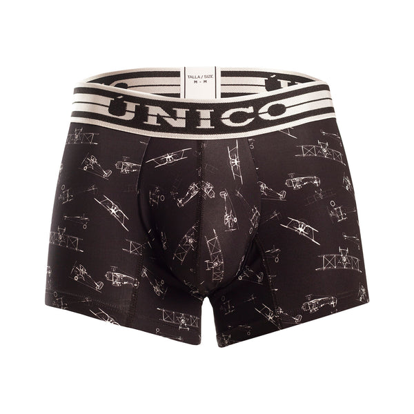 BOXER COPA CORTO FUTURISTIC NEGRO
