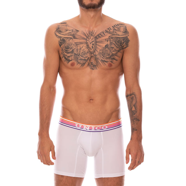 BOXER COPA MEDIO HIPSTER BLANCO