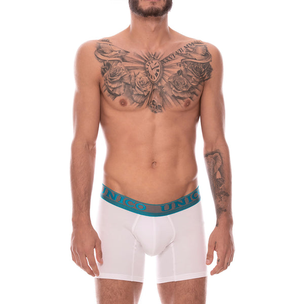 BOXER COPA MEDIO RETRO BLANCO