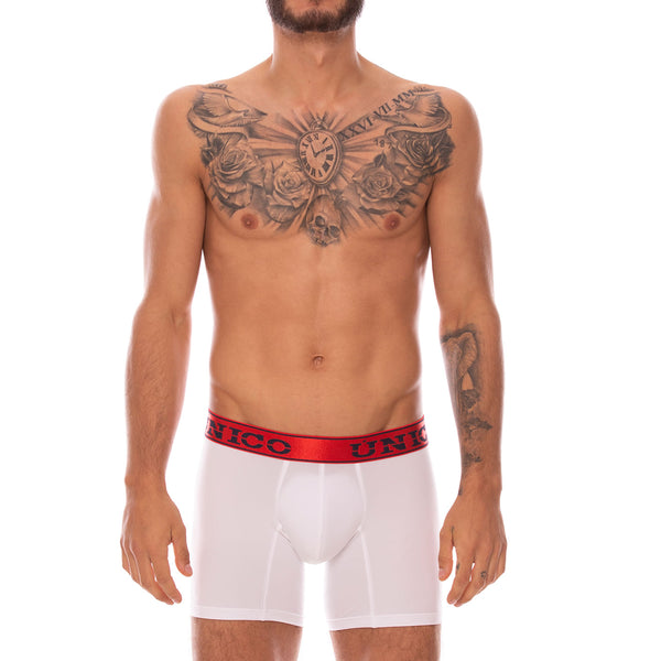 BOXER COPA MEDIO ACERO BLANCO