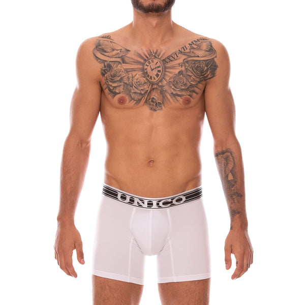 BOXER COPA MEDIO CALABAZA BLANCO