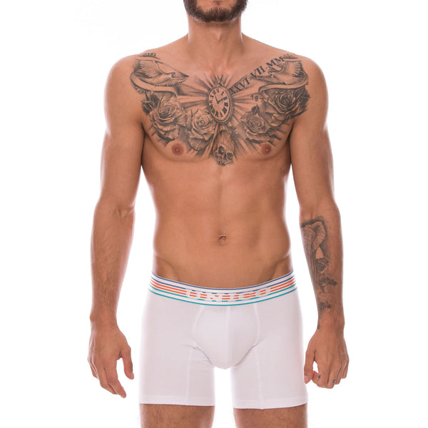BOXER COPA MEDIO ESCARLATA BLANCO