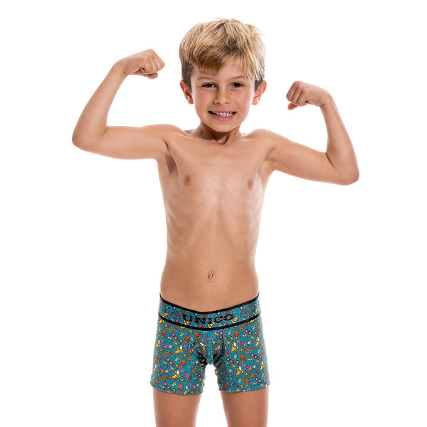 BOXER COPA JUNIOR STICKERS ESTAMPADO