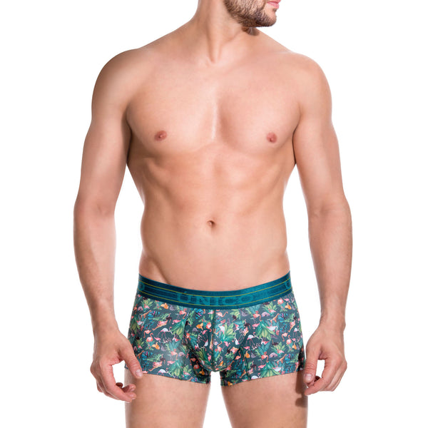 BOXER COPA CORTO BIRDS VERDE
