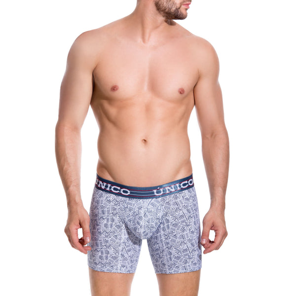 BOXER COPA MEDIO GEOMETRIC BICOLOR