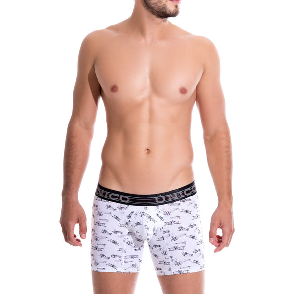 BOXER COPA MEDIO BARON ROJO BLANCO