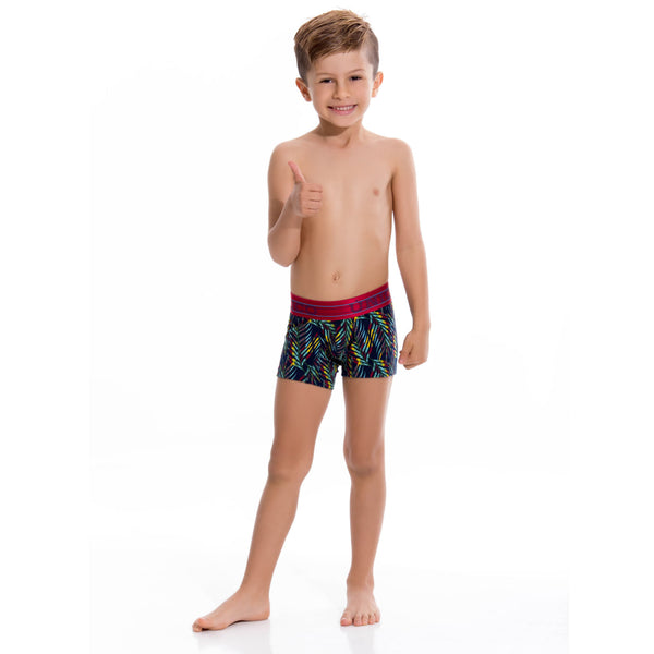 BOXER COPA JUNIOR BRANCH ESTAMPADO