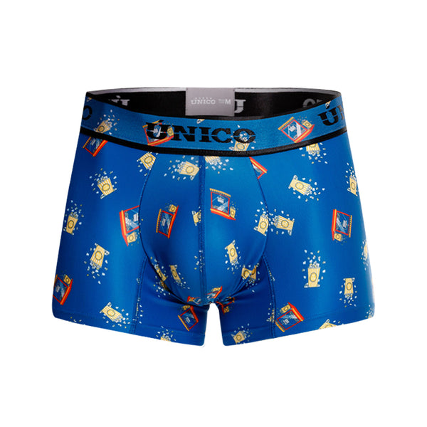 BOXER CORTO CRISPETA AZUL