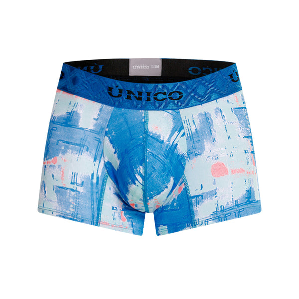 BOXER CORTO PLANO AZUL