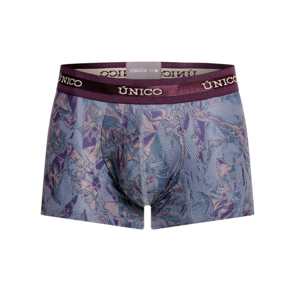 BOXER CORTO PLÚMULA MORADO