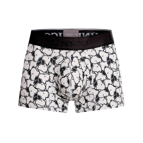 BOXER CORTO SNOOPY BLANCO