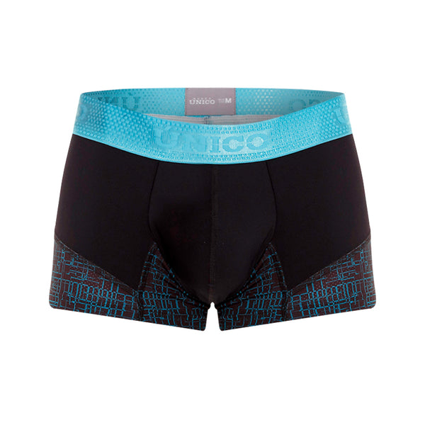 BOXER CORTO RAYON NEGRO