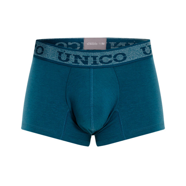 BOXER CORTO CAOBA AZUL