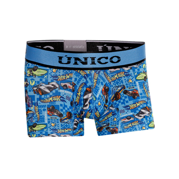 BOXER MEDIO JUNIOR RACER AZUL