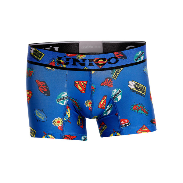 BOXER MEDIO INFANTIL DC COMIC AZUL