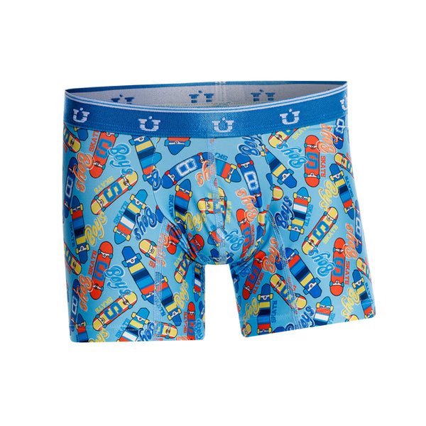 BÓXER MEDIO INFANTIL SKATE AZUL