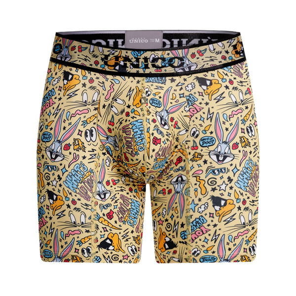 BOXER MEDIO CARTOON AMARILLO