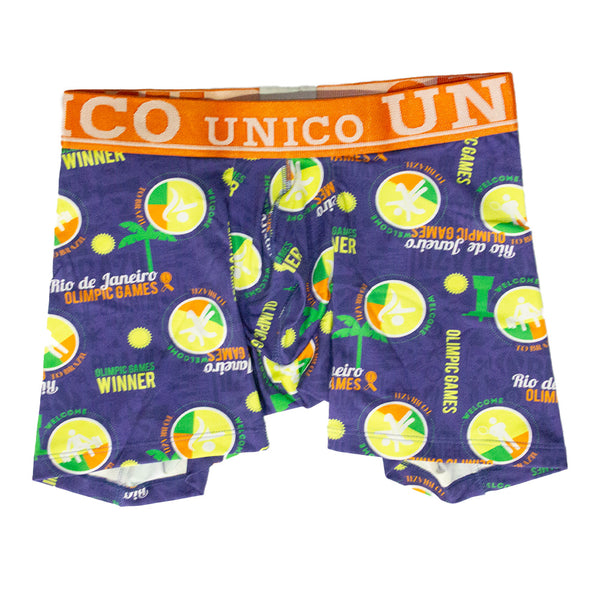 BOXER COPA MEDIO COPA AMERICA AZUL OSCURO